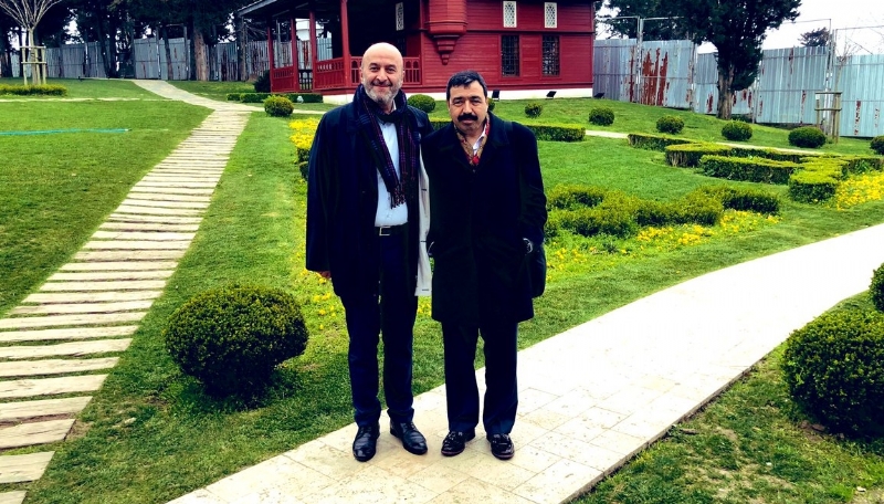 MÜT. HYT. BŞK.MIZ VE PROF.DR.SAFFET KÖSE HOCAMIZ BİRLİKTE.. 