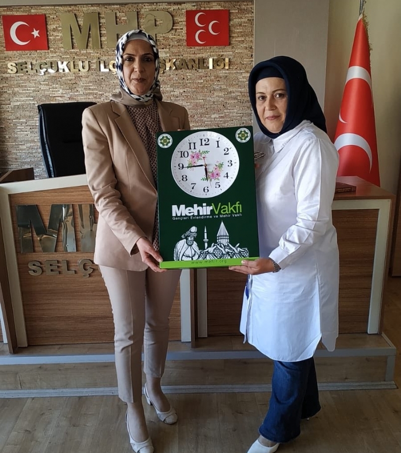 VAKFIMIZ GENEL MÜD. YARD. GÜZİDE ÇİPAN HANIM´I ZİYARET ETTİ.. 