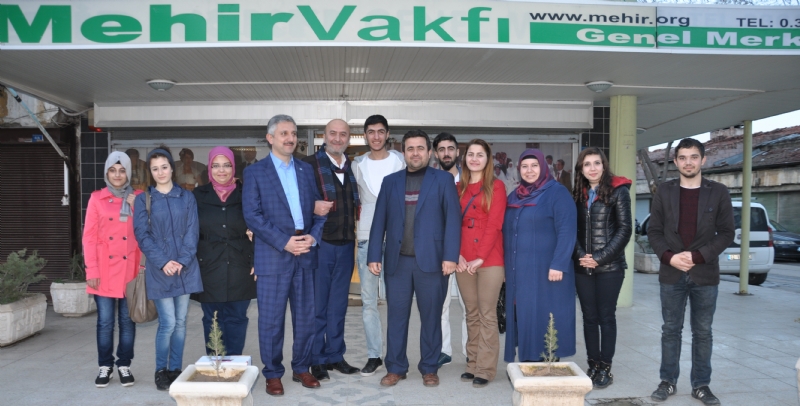 GENÇLİK HAREKETLERİ VE DAYANIŞMA DERNEĞİNİN VAKFIMIZA ZİYARETİ 