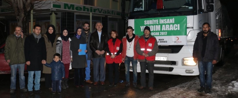 HALEP YARDIM KAMPANYASI KAPSAMINDA  4. TIRIMIZI UĞURLADIK 