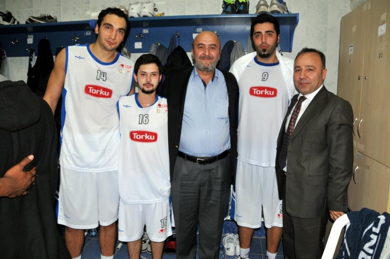 SELÇUK ÜNİVERSİTESİ BASKETBOL TAKIMI ZİYARETİ. 