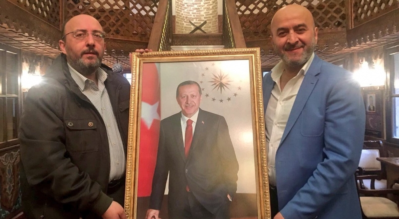 MÜT. HYT. BŞK´MIZ MUSTAFA ÖNSAY BEY´İ MAKAMINDA ZİYARET ETTİ.. 