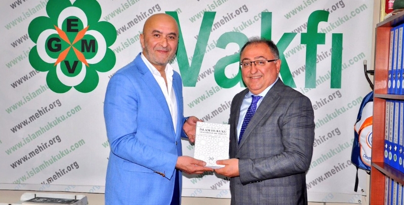 YALOVA BELEDİYE BAŞKANI VEFA SALMAN BEY´DEN VAKFIMIZA ZİYARET 