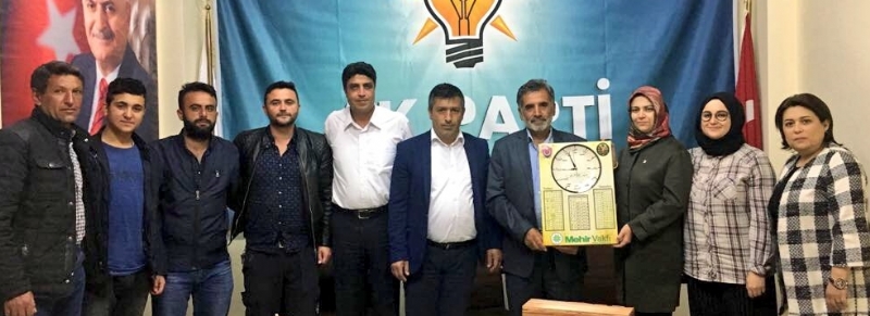 VAKIF GENEL MÜDÜRÜMÜZ VE YARDIMCILARINDAN AK PARTİ DERBENT İLÇE BŞK. ZİYARE 