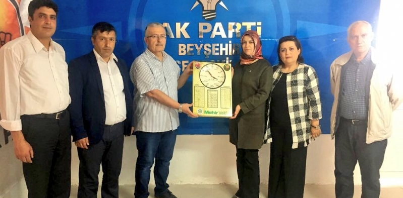 VAKIF GENEL MÜDÜRÜMÜZ VE YARDIMCILARINDAN AK PARTİ BEYŞEHİR İ.BŞK.YRD. ZİYA 