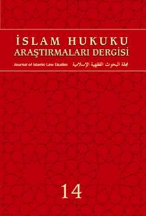 İslam Hukuku Araştırmaları Dergisi Sayı - 14
