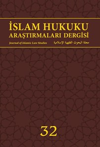 İslam Hukuku Araştırmaları Dergisi Sayı - 32