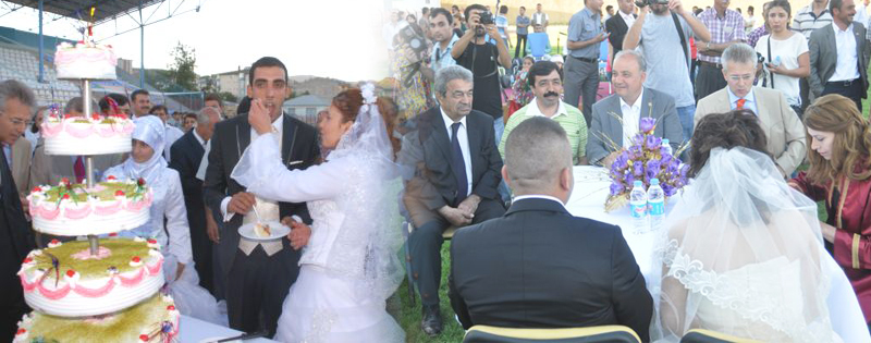 Tunceli´de 40 Çifte Toplu Nikah Töreni Yapıldı 