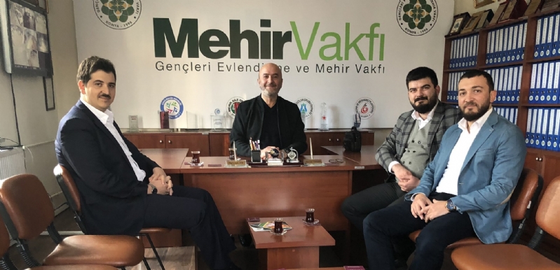 MÜTEVELLİ HEYET BAŞKANIMIZA MAKAMINDA ZİYARET.. 