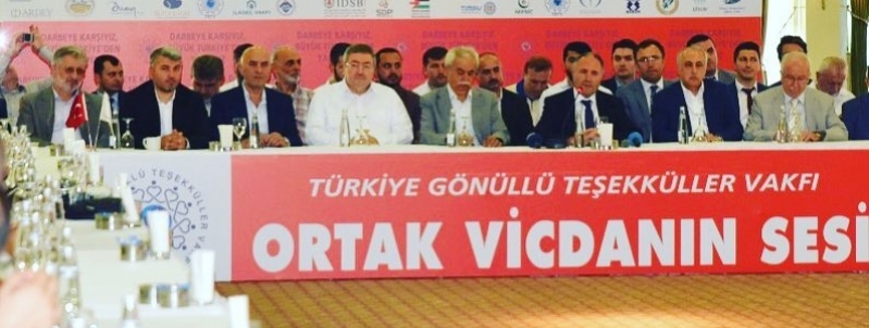 TGTV´NİN ´´DARBEYE KARŞIYIZ, BÜYÜK TÜRKİYE’DEN YANAYIZ´´ KONULU BASIN TOP. 