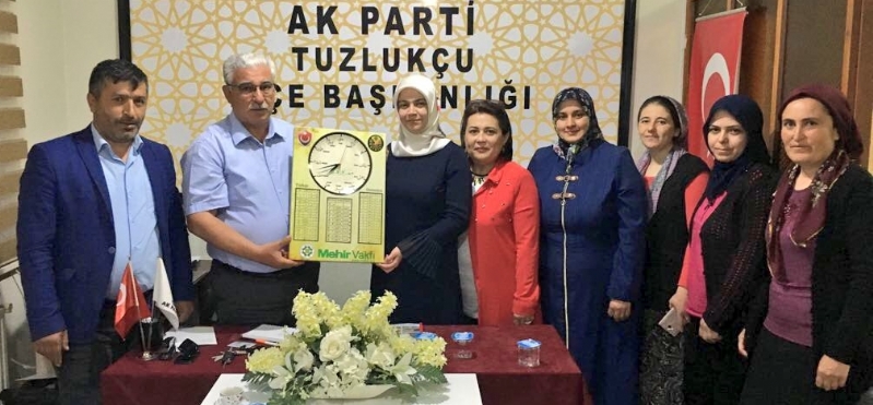 VAKIF GENEL MÜDÜRÜMÜZ VE YARDIMCILARINDAN AK PARTİ TUZLUKÇU İLÇE BŞK. ZİYAR 