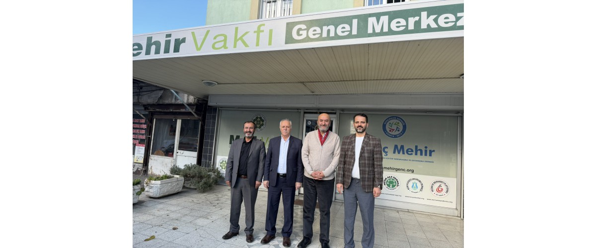 MÜTEVELLİ HEYET BAŞKANIMIZA MAKAMINDA ZİYARET...