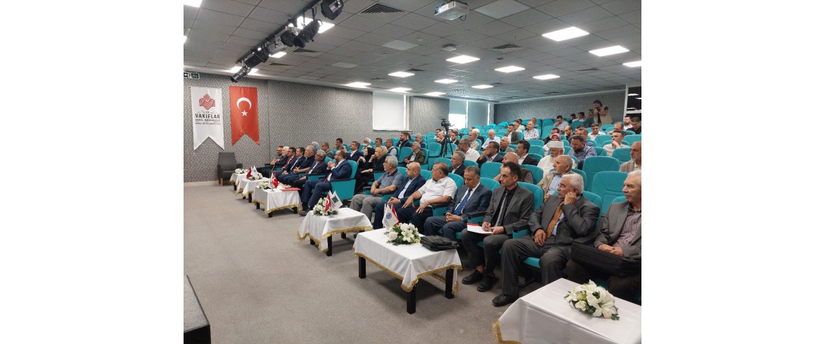 YENİ VAKIFLAR EĞİTİM PROGRAMINA KATILDIK.