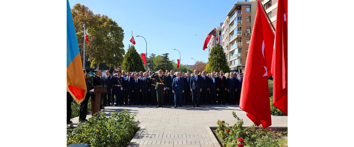 GENEL MÜDÜRÜMÜZ 29 EKİM CUMHURİYET BAYRAMI PROGRAMINA KATILIM SAĞLADI.