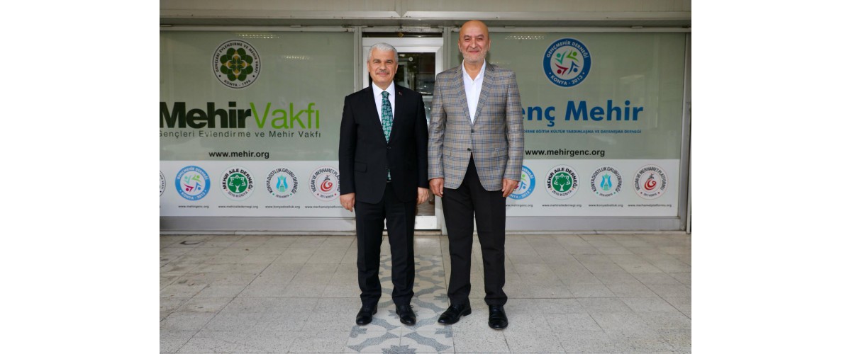 VALİ İBRAHİM AKIN'DAN VAKFIMIZA ZİYARET.