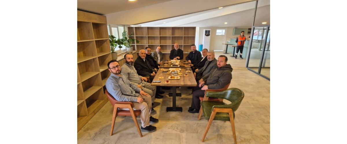 MÜTEVELLİ HEYET BAŞKANIMIZDAN ZİYARET..